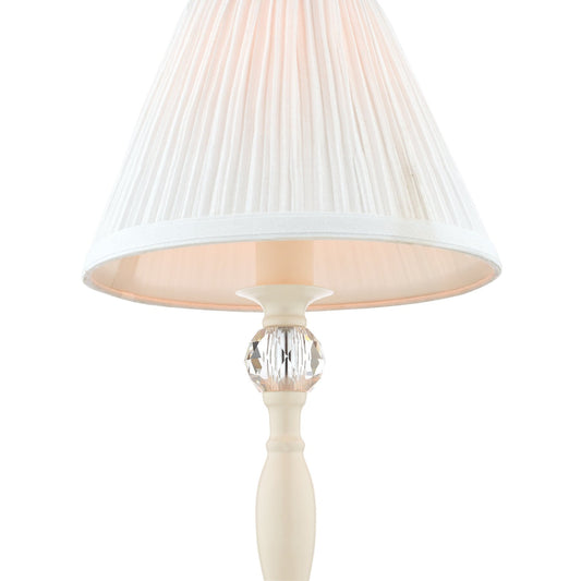 Laura Ashley Ellis Cream Table Lamp With Ivory Shade