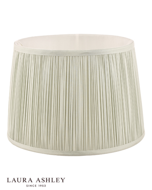 Laura Ashley Hemsley Silk Sage 25.5cm/10 Inch Shade