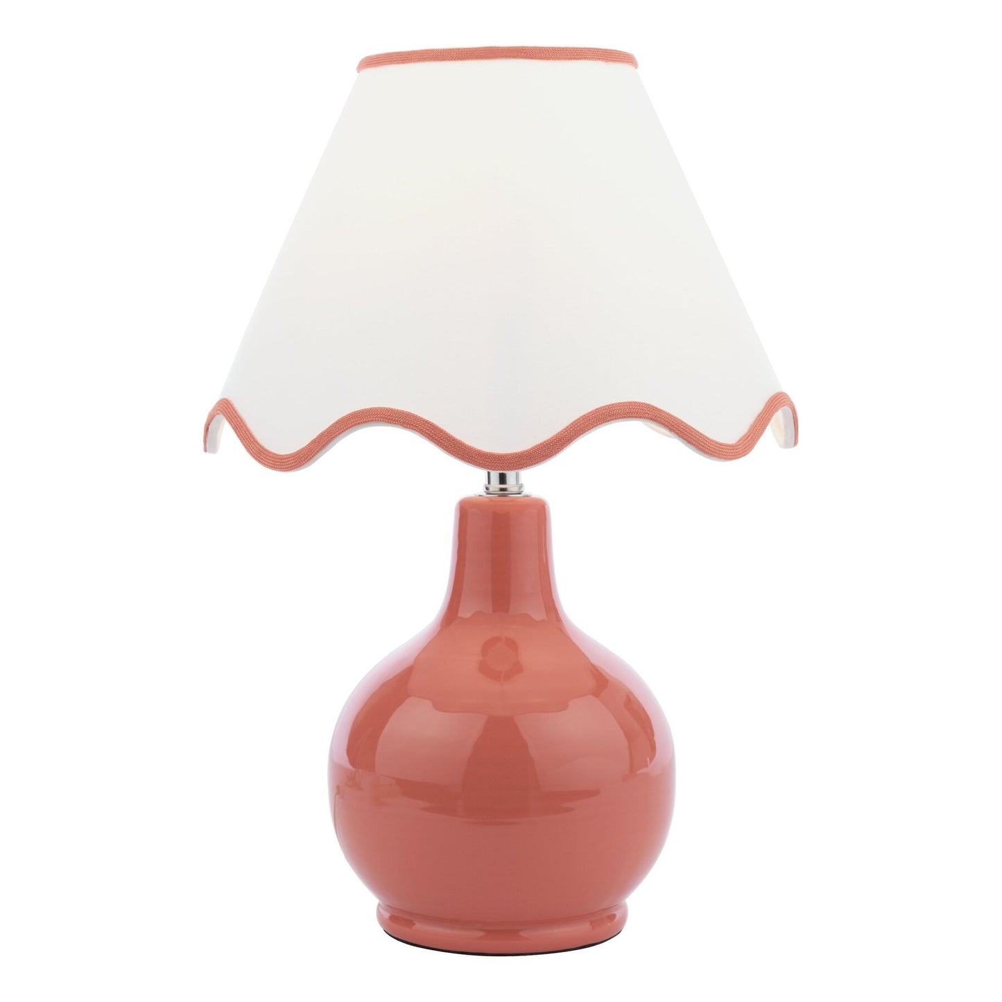 Laura Ashley Bramhope Terracotta Table Lamp With Shade