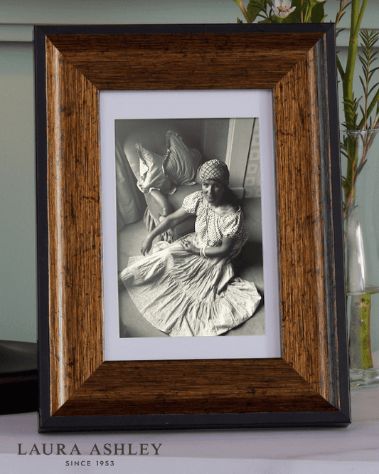 Laura Ashley Cara Bronze 4x6 Inch Photo Frame