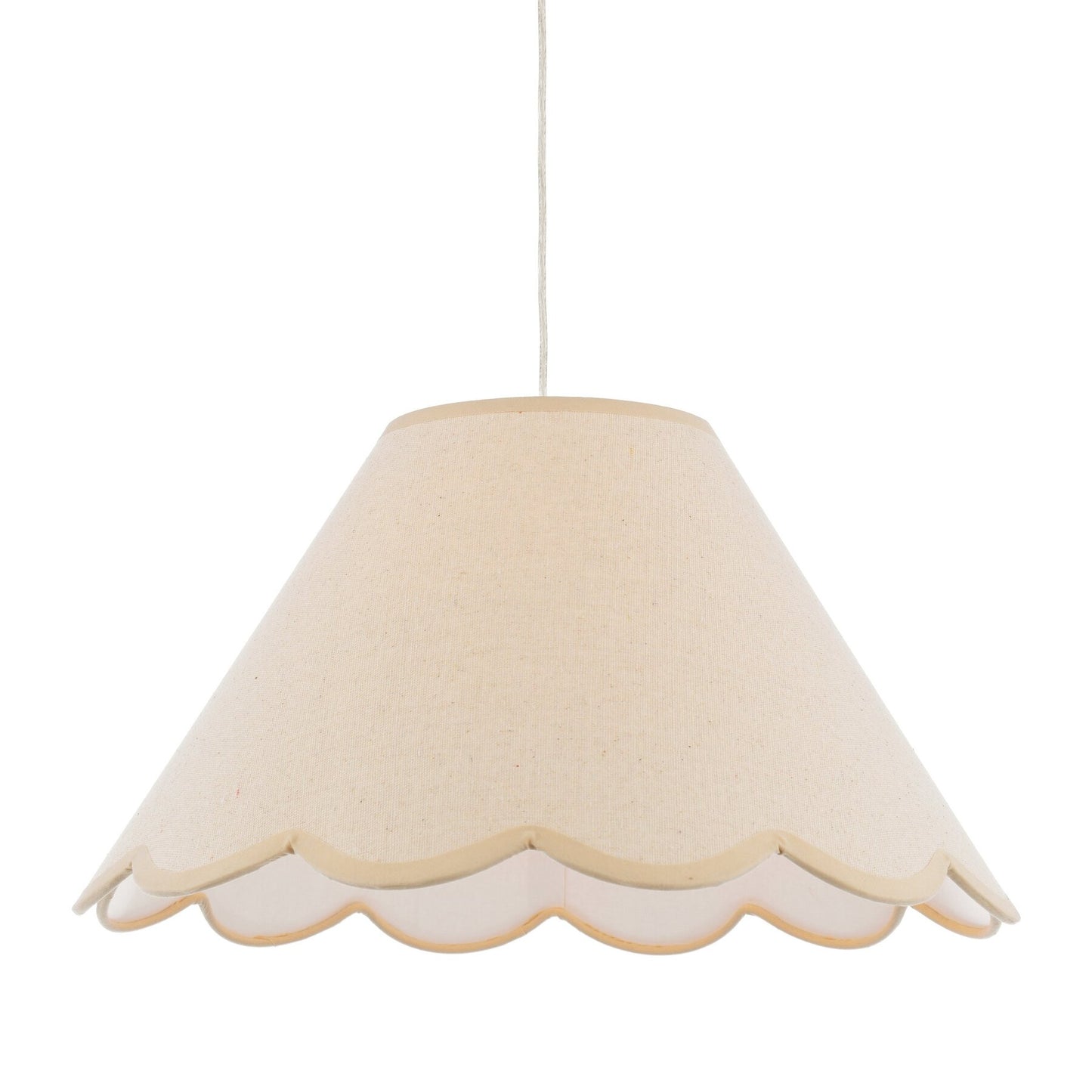Laura Ashley Cordwell Easy Fit Natural Pendant Shade
