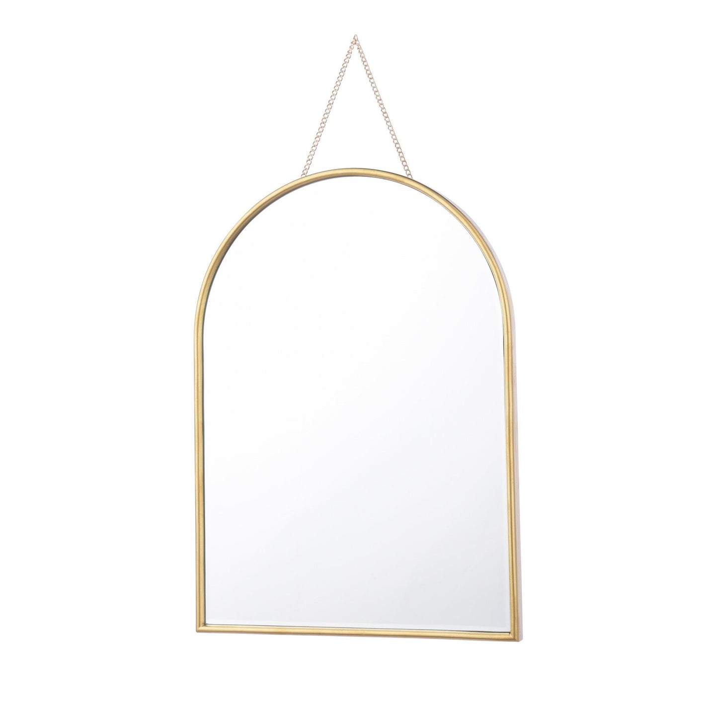 Laura Ashley Roughton Polished Brass 40x29cm Mirror