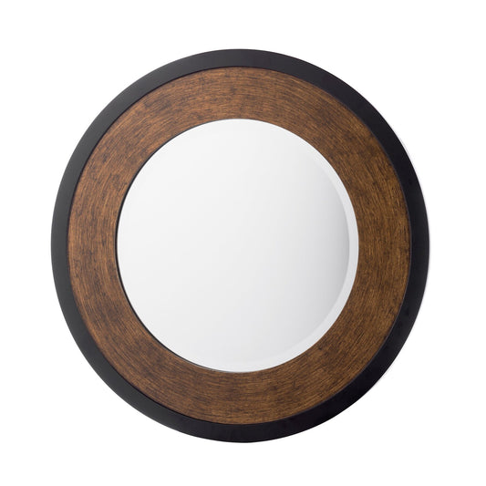 Laura Ashley Cara Mottled Bronze 60cm Round Mirror