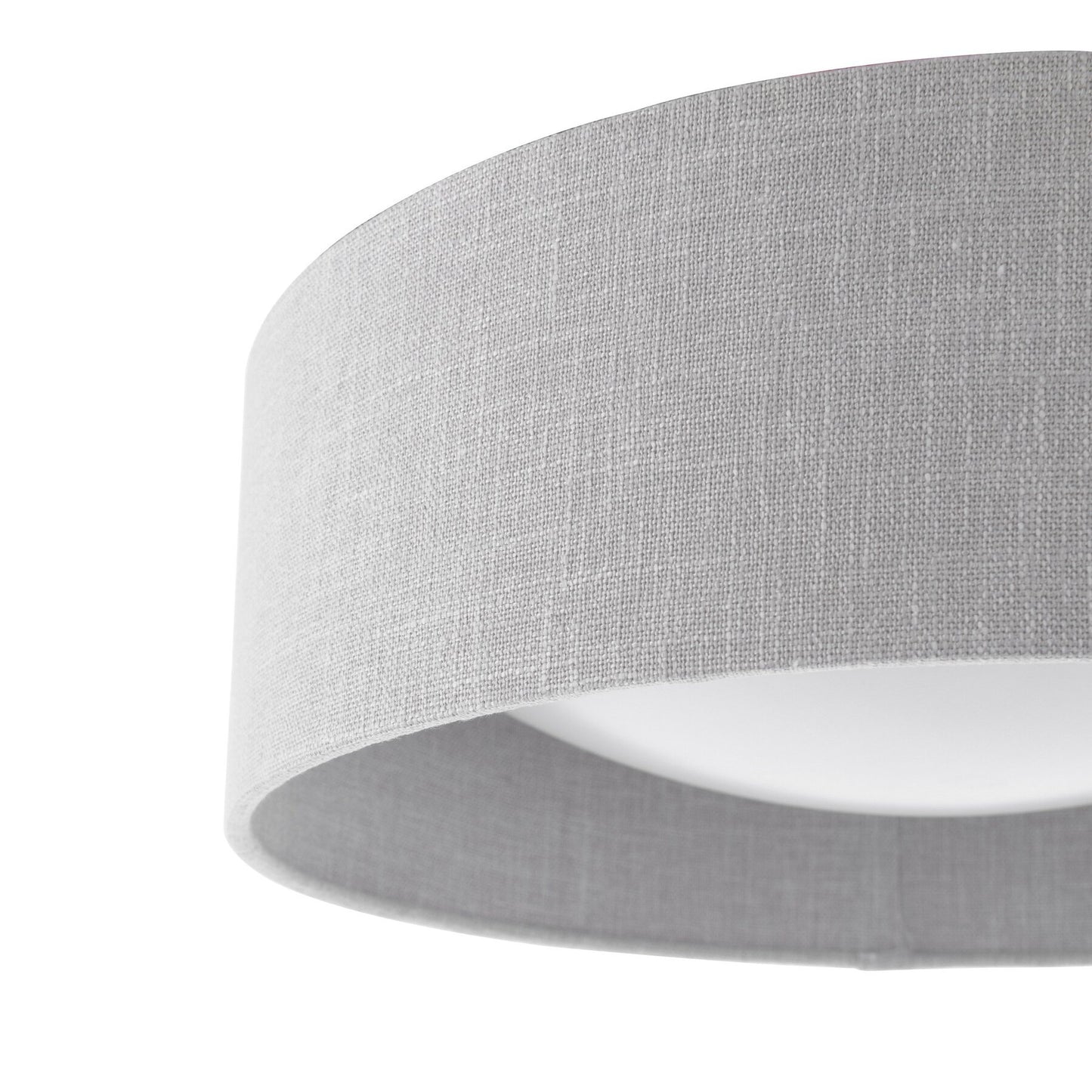 Laura Ashley Bacall 2 Light Natural Shade Flush