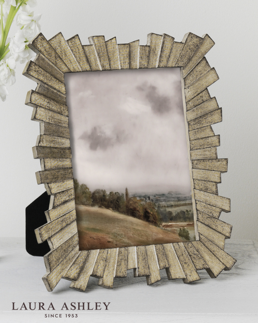 Laura Ashley Lovell Champagne 5x7 Inch Photo Frame