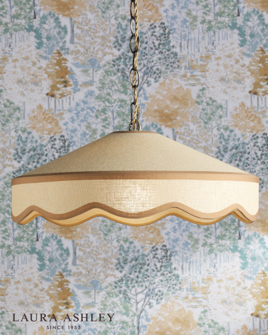 Laura Ashley Buckenham Rattan Pendant