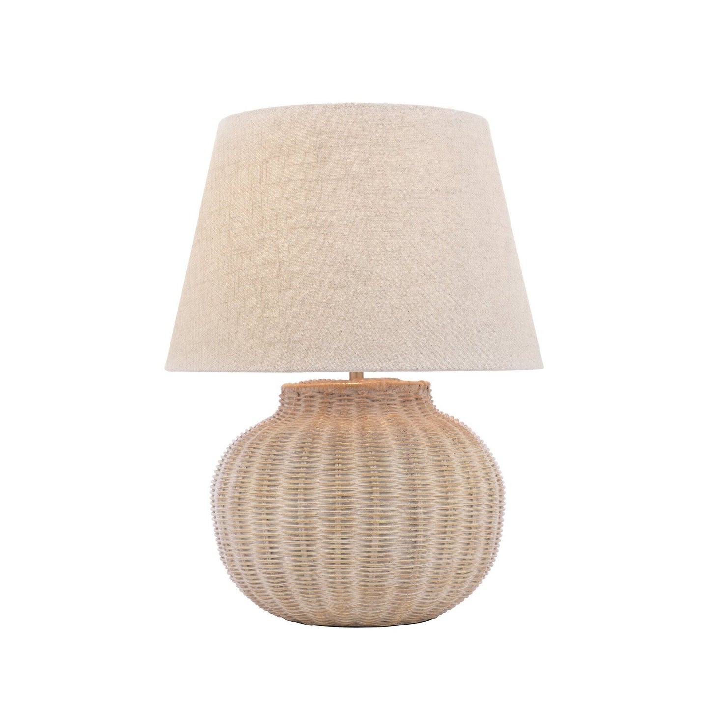 Laura Ashley Fernhill Large Matt Cream Table Lamp With Shade