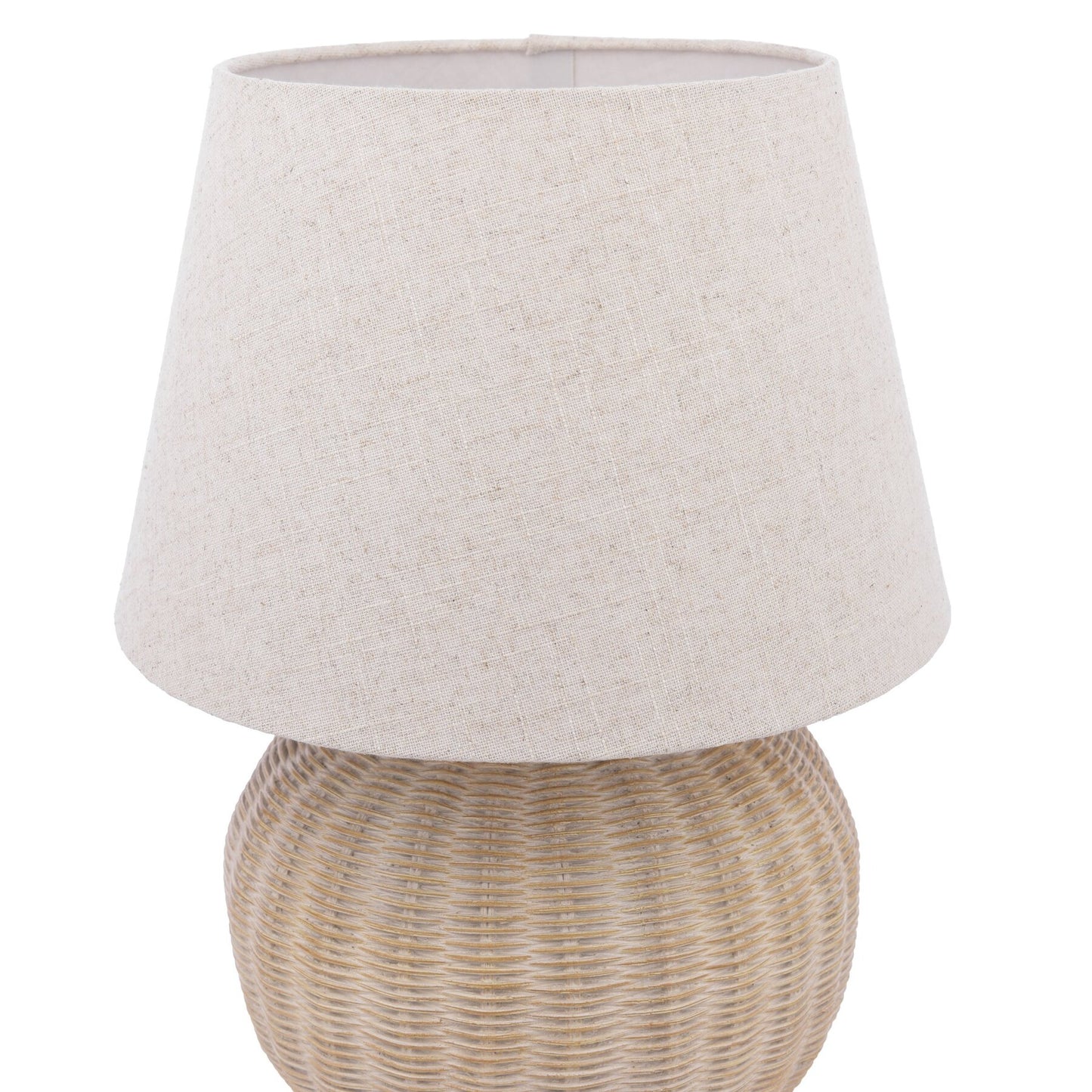 Laura Ashley Fernhill Large Matt Cream Table Lamp With Shade