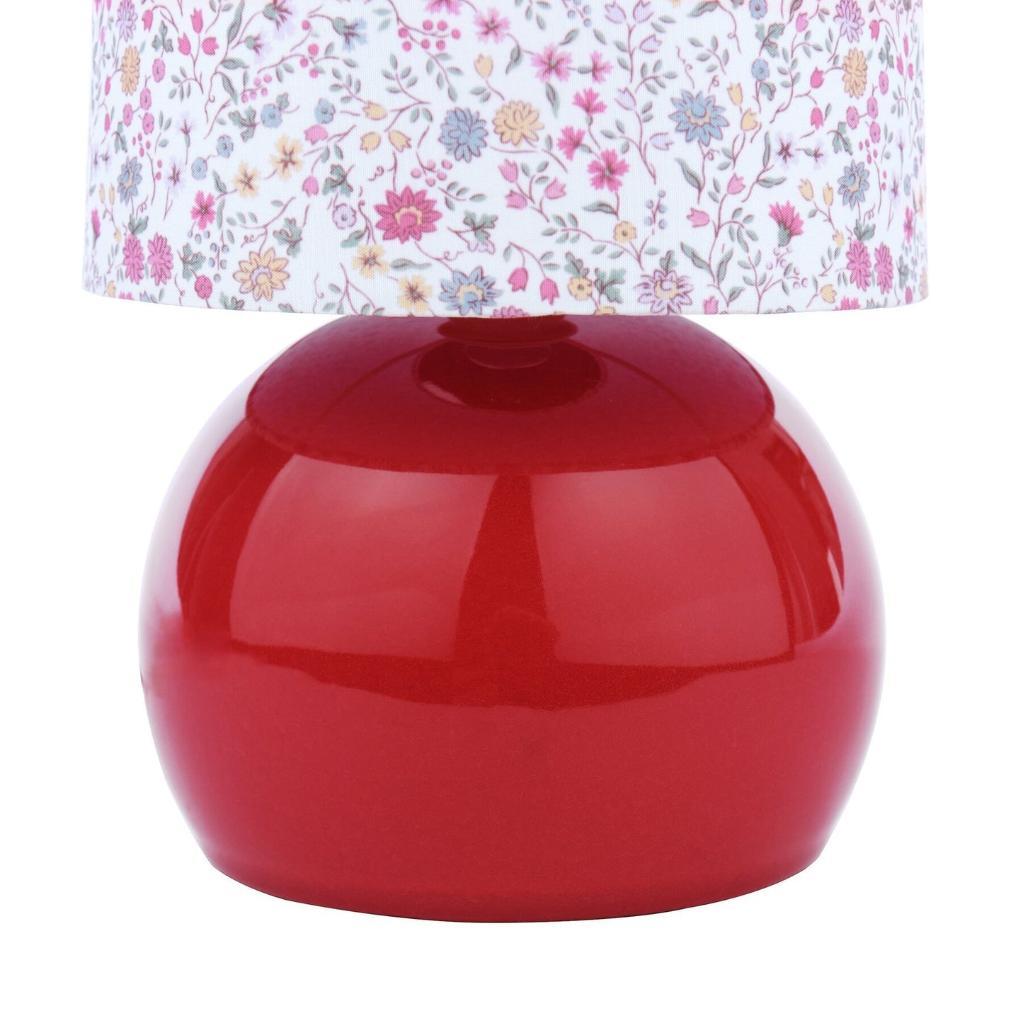 Laura Ashley Knowlton Pink Crackle Glaze Table Lamp With Shade