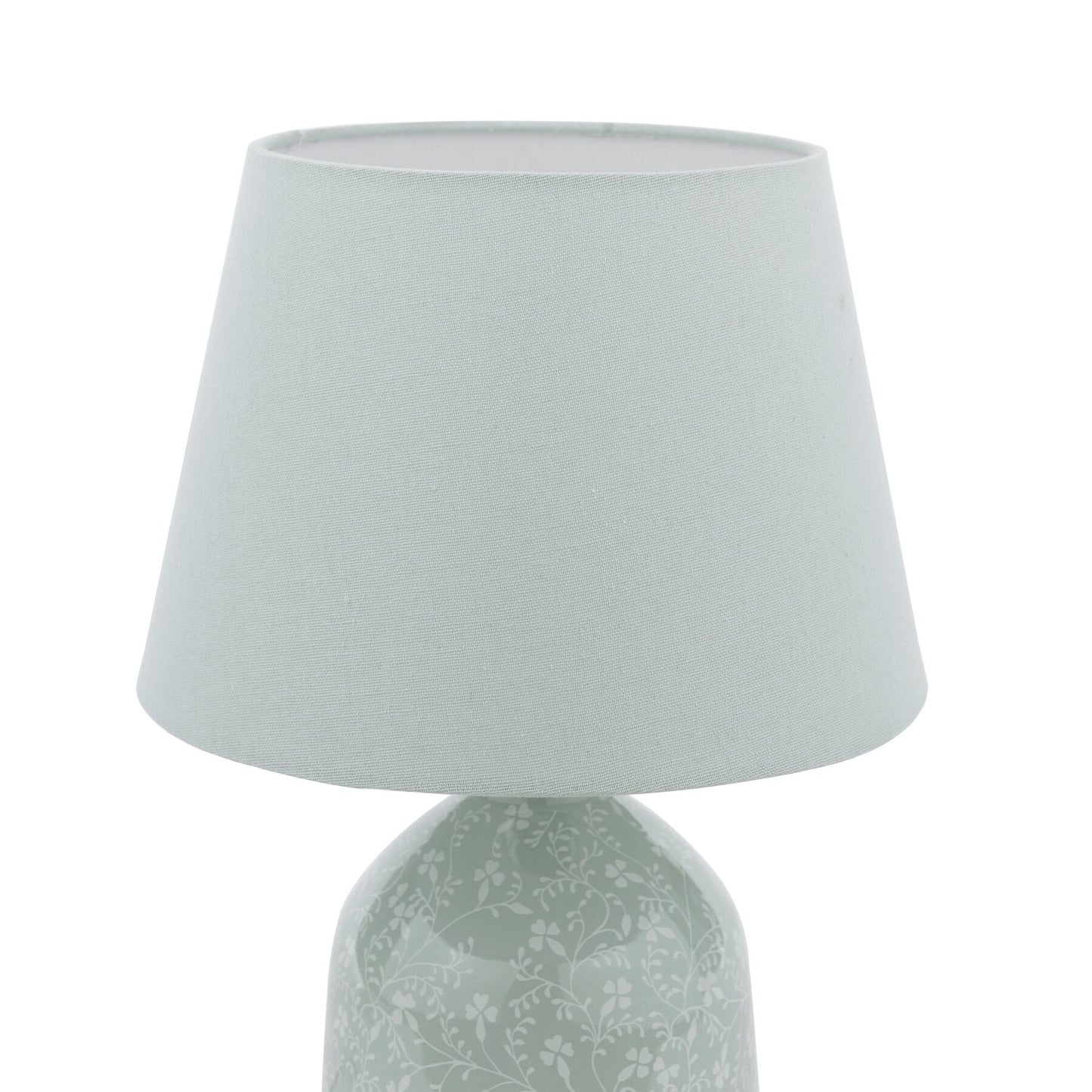Laura Ashley Campion Blue Ceramic Table Lamp With Shade