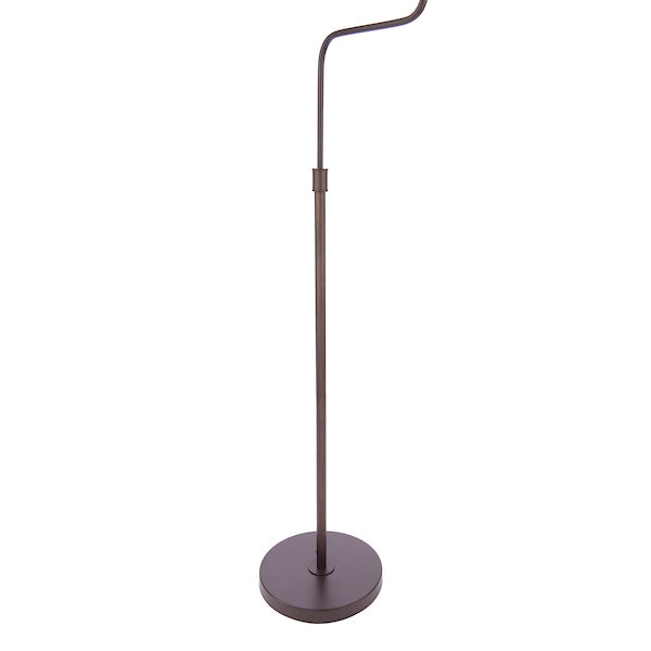 Laura Ashley Holwell Antique Bronze Floor Lamp With Natural Shade