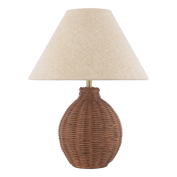 Laura Ashley Fernhill Antique Brown Table Lamp With Shade