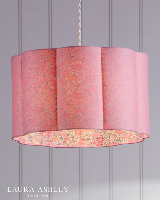 Laura Ashley Loveston Pink Lamp Shade