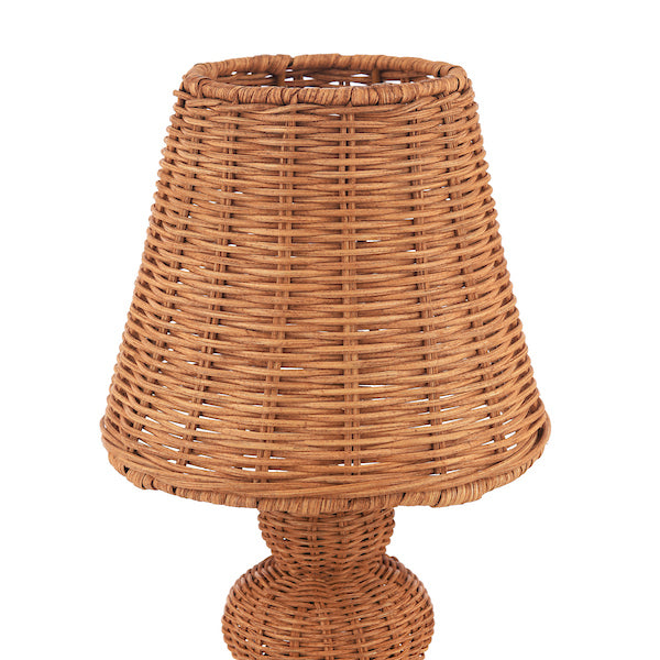 Laura Ashley Hasfield Rechargeable Rattan Table Lamp