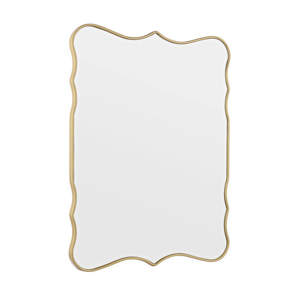 Laura Ashley Medora Matt Gold 64.5 X 49.5cm Mirror