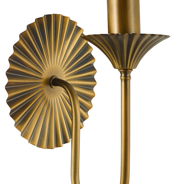 Dar Lighting Lydian Antique Bronze Wall Light Bracket Only