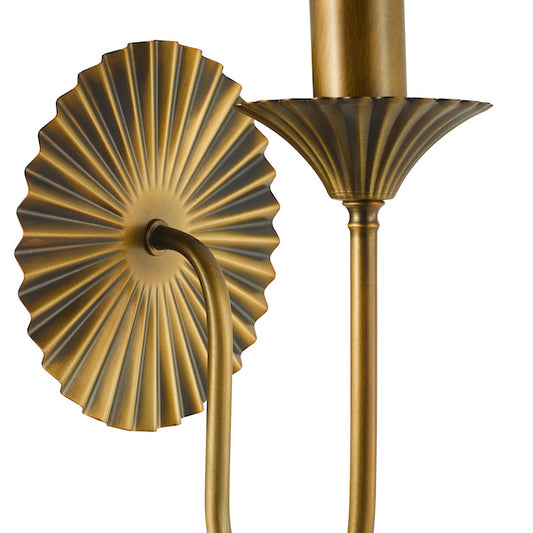 Dar Lighting Lydian Antique Bronze Wall Light Bracket Only