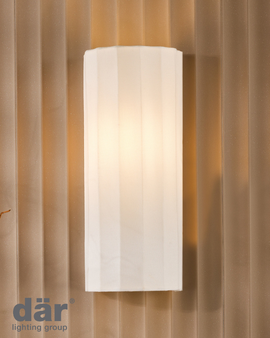 Dar Lighting Noura Ivory Wall Light
