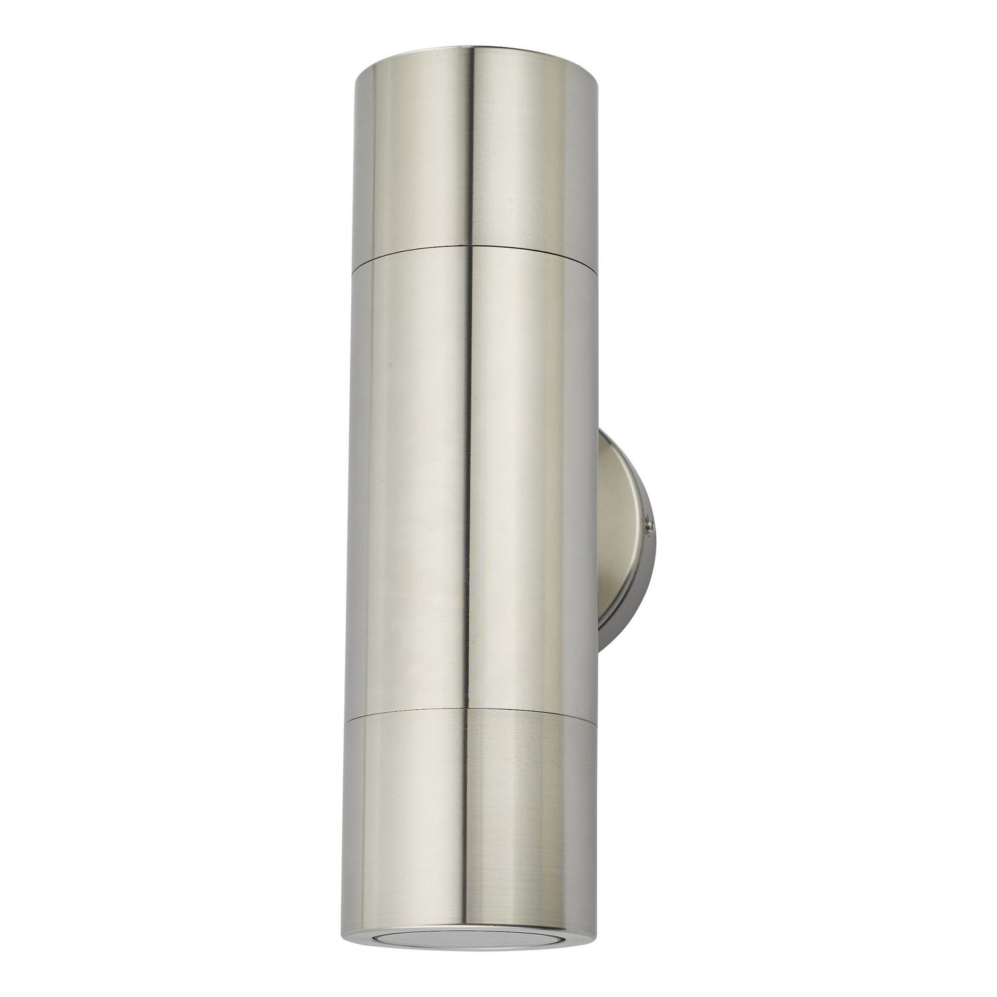 Dar Lighting Ortega Outdoor 2 Light Aluminium IP65 Wall Light