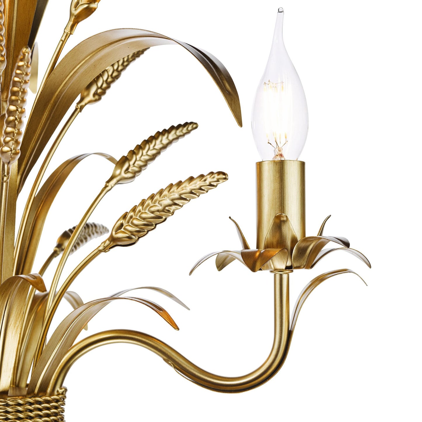 Dar Lighting Phaedra Gold 3 Light Pendant