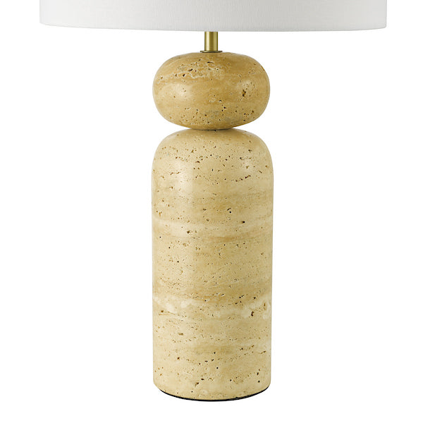 Dar Lighting Soyala Brown Table Lamp With Shade