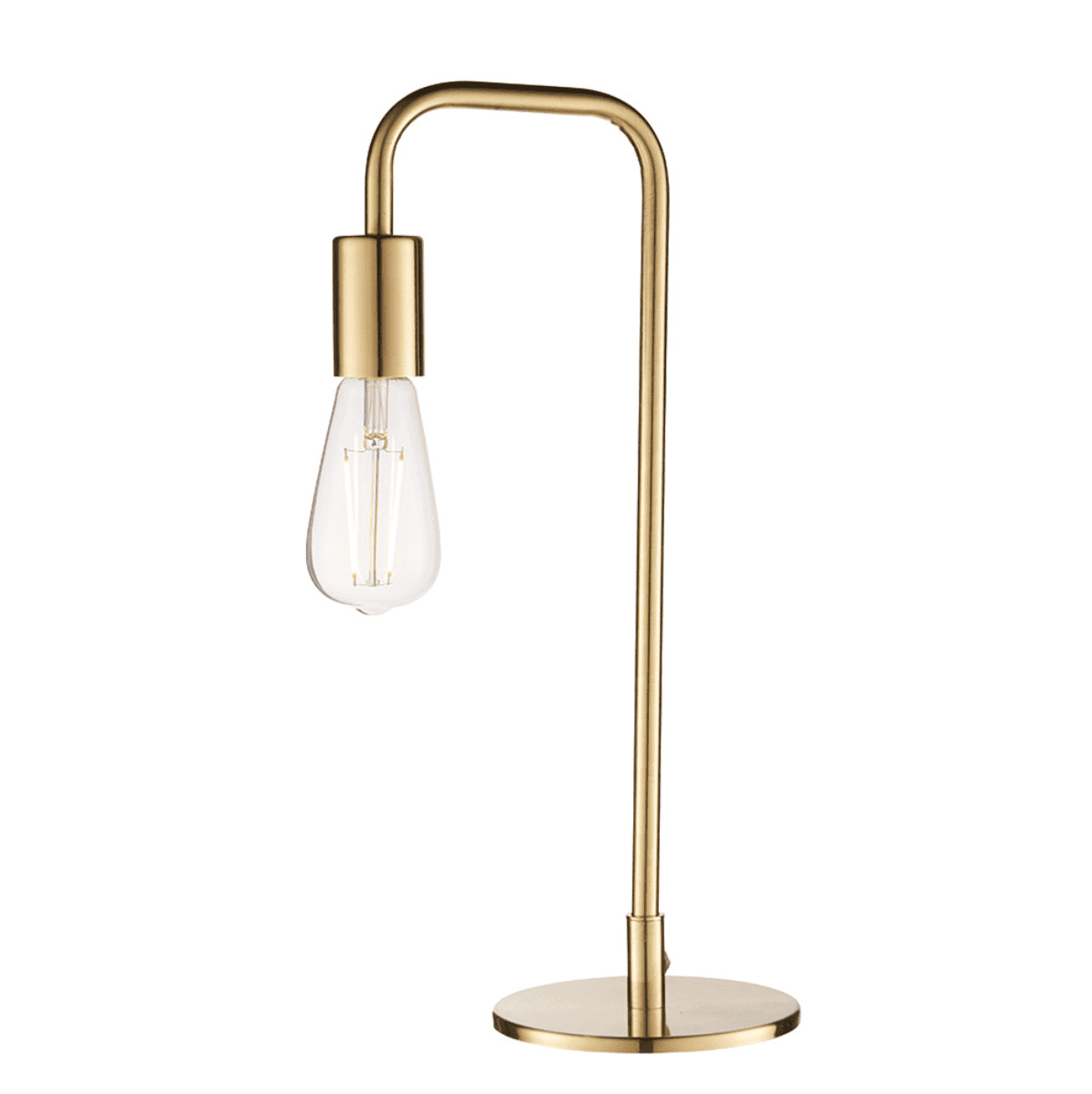 Endon Rubens Brass Table Lamp