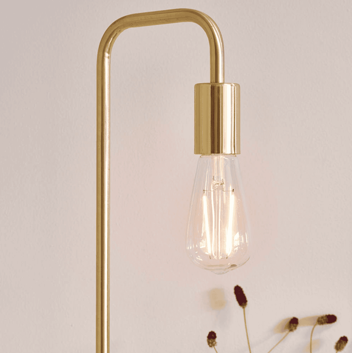 Endon Rubens Brass Table Lamp