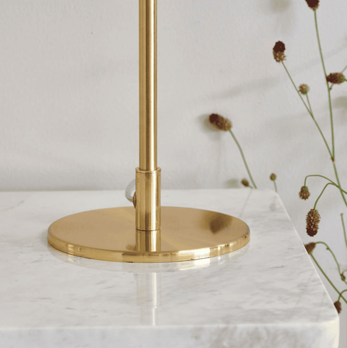Endon Rubens Brass Table Lamp