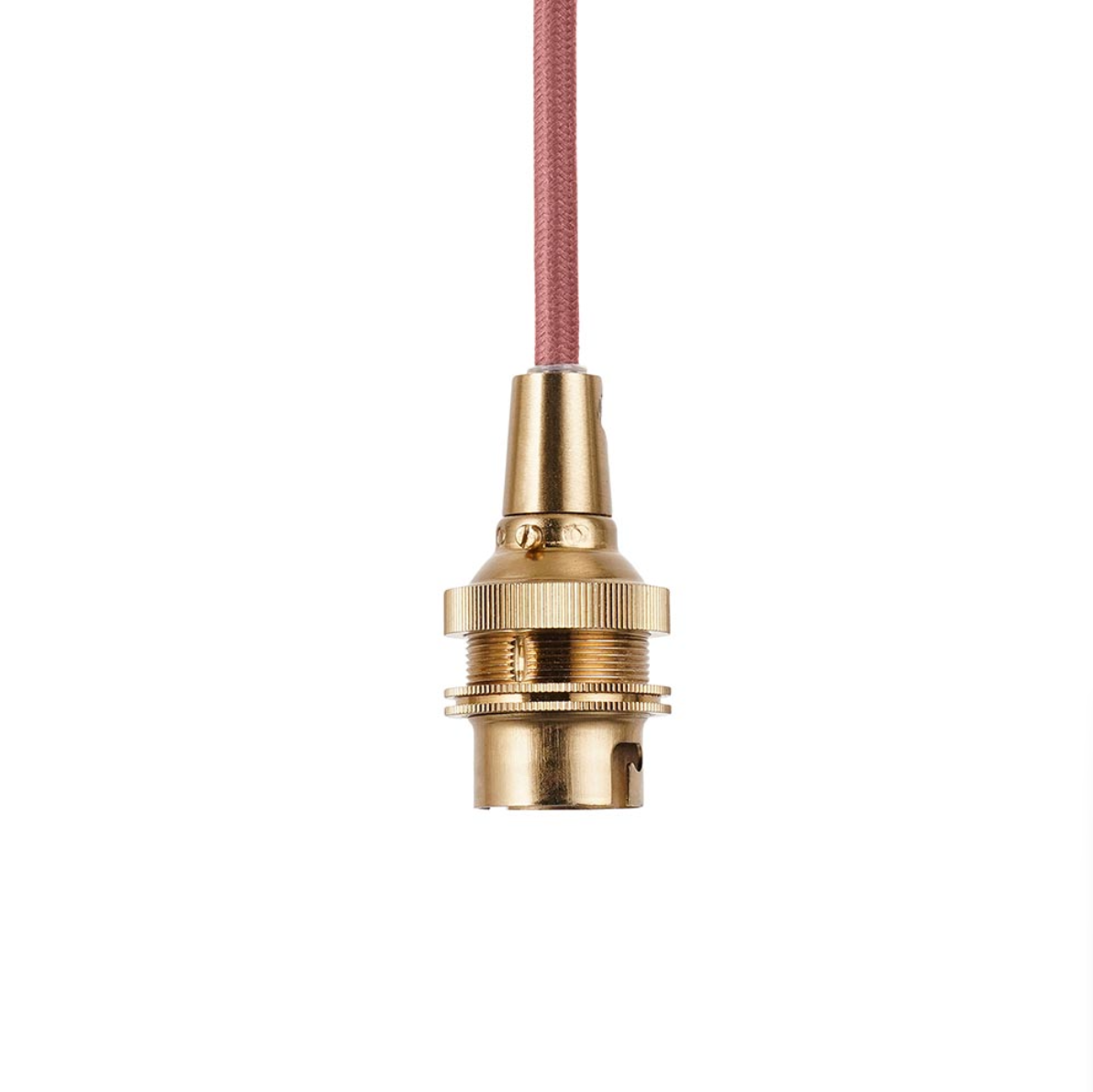 Endon Eltham Red & Brass Cable Suspension Set