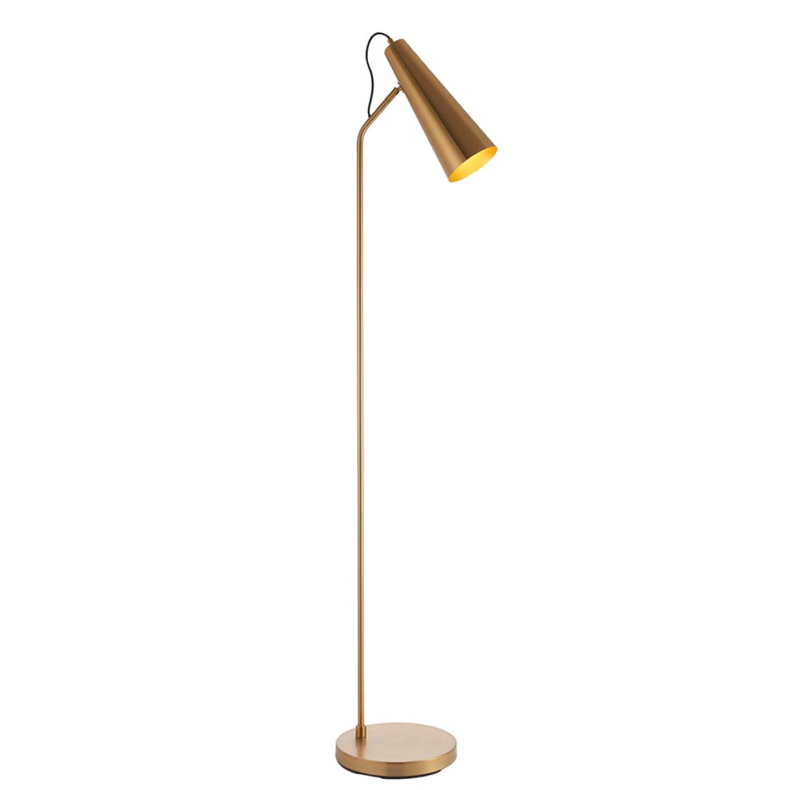 Endon Karna Antique Brass Task Floor Lamp