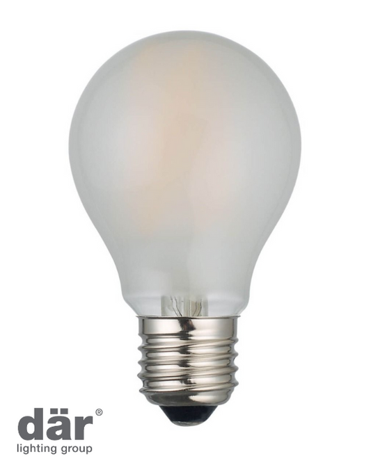 Dar Lighting LED Light Bulb (Lamp) ES/E27 8W 1000LM Frosted (Single)