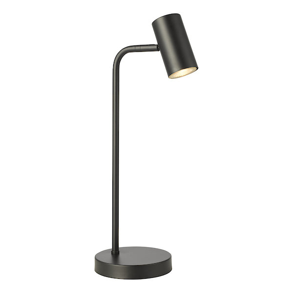 Dar Lighting Thierry Matt Black Desk Lamp