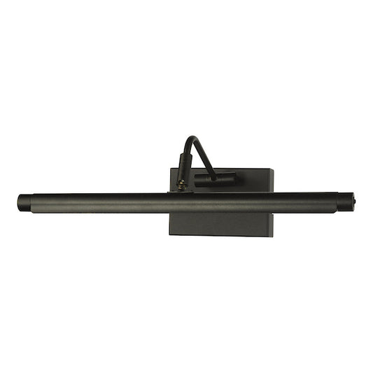 Dar Lighting Tyrus 35cm Satin Black LED Picture Light