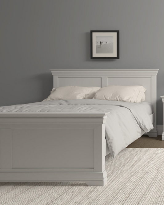 Bordeaux High Foot End Ivory 5' Bed